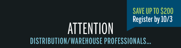 ATTENTIONDistribution/Warehouse Professionals… 